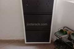 Wall Mounted Metal Shoe Rack for Home Entrance Space Saving Shoe Storage