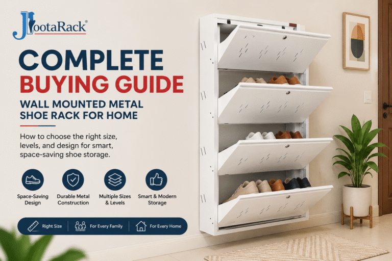 Space-Saving Metal Shoe Rack Ideas for Your Home